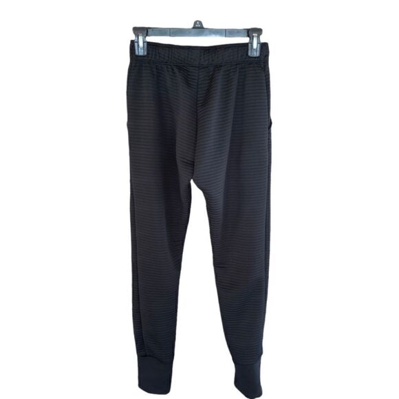 Nike Dri-Fit Baylor Tapered sweatpants Ribbed Quilted Black Size Small Team Issu - Picture 2 of 4